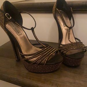 Steve Madden Platform sparkle heels